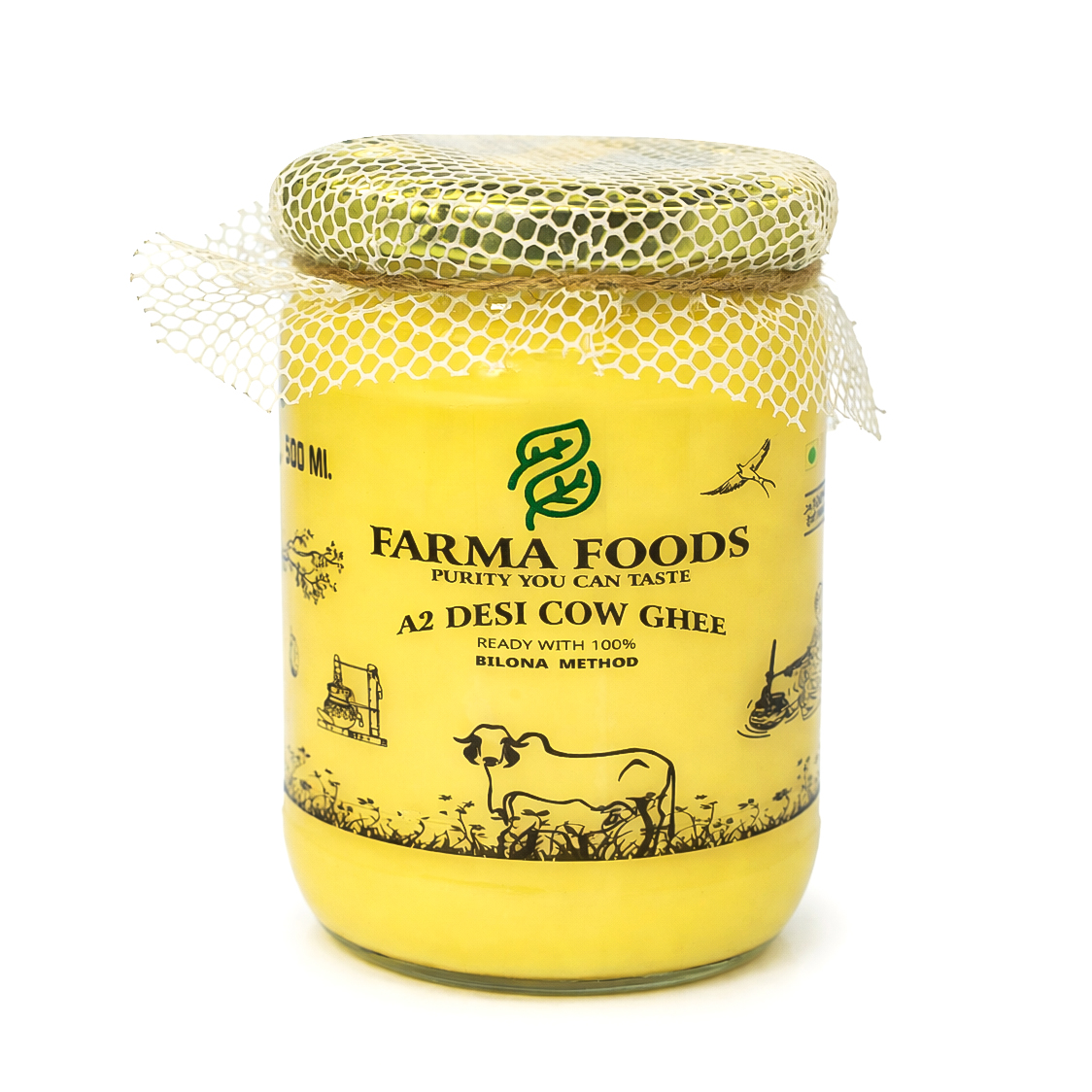 A2 Desi Cow Ghee (500ML)