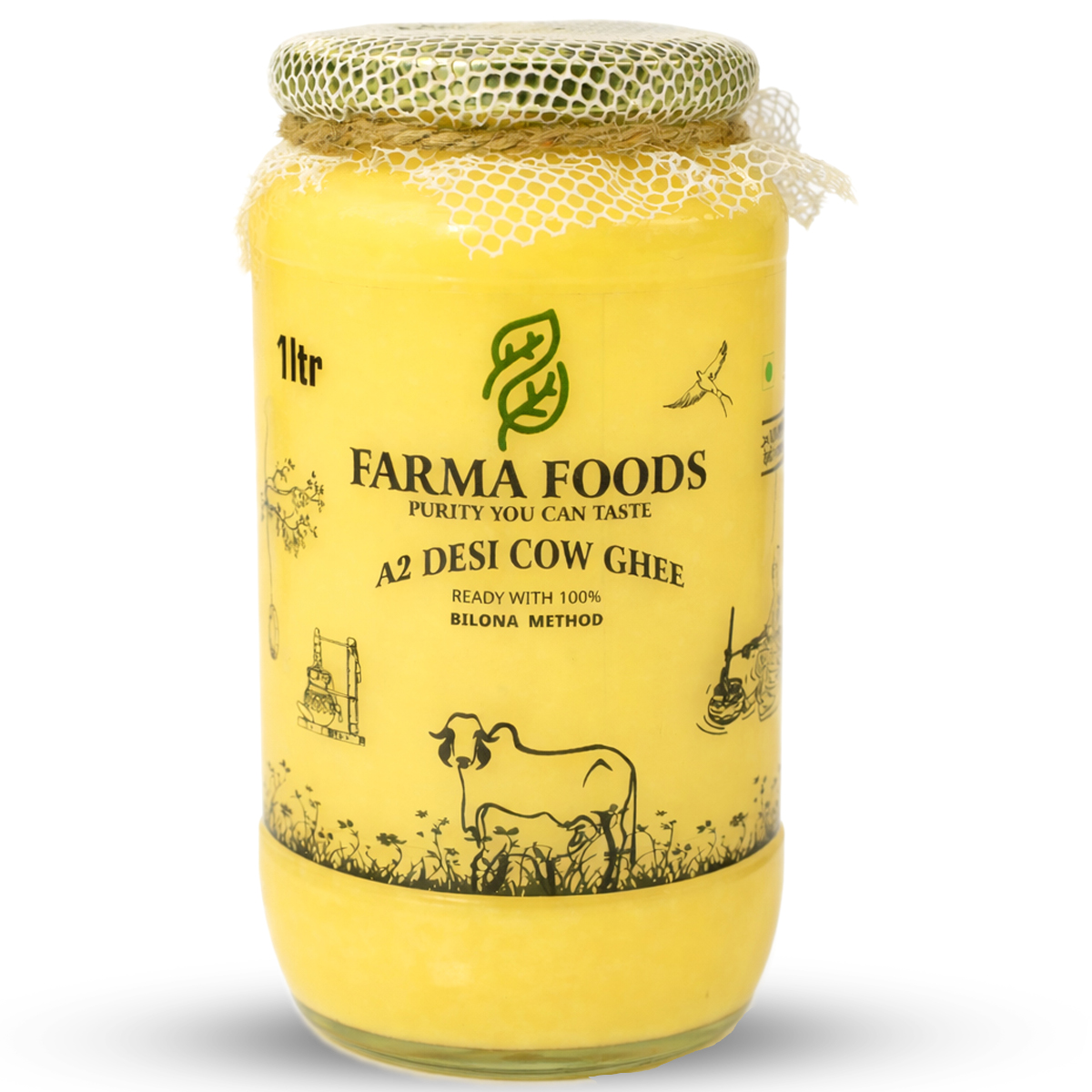 A2 Desi Cow Ghee (1 Ltr)
