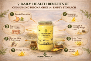 7 Daily Health Benefits of Consuming Bilona Ghee on Empty Stomach
