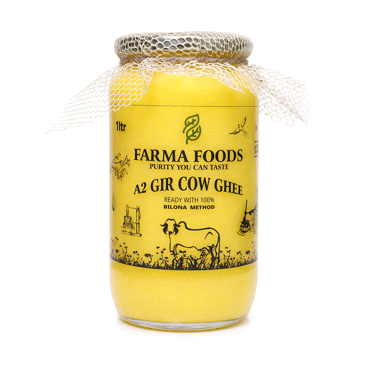 A2 Gir Cow Ghee (1 Litre)